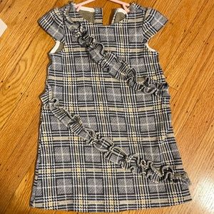 Plaid ruffled Janie and Jack dress